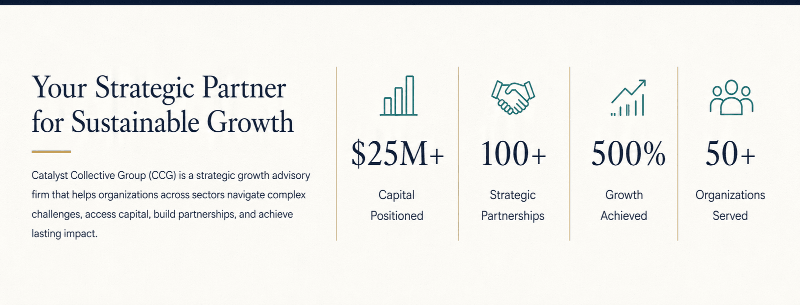 strategic partner for sustainable growth